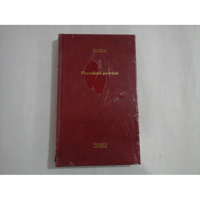 PARADISUL PIERDUT - JOHN MILTON ( Biblioteca Adevarul)